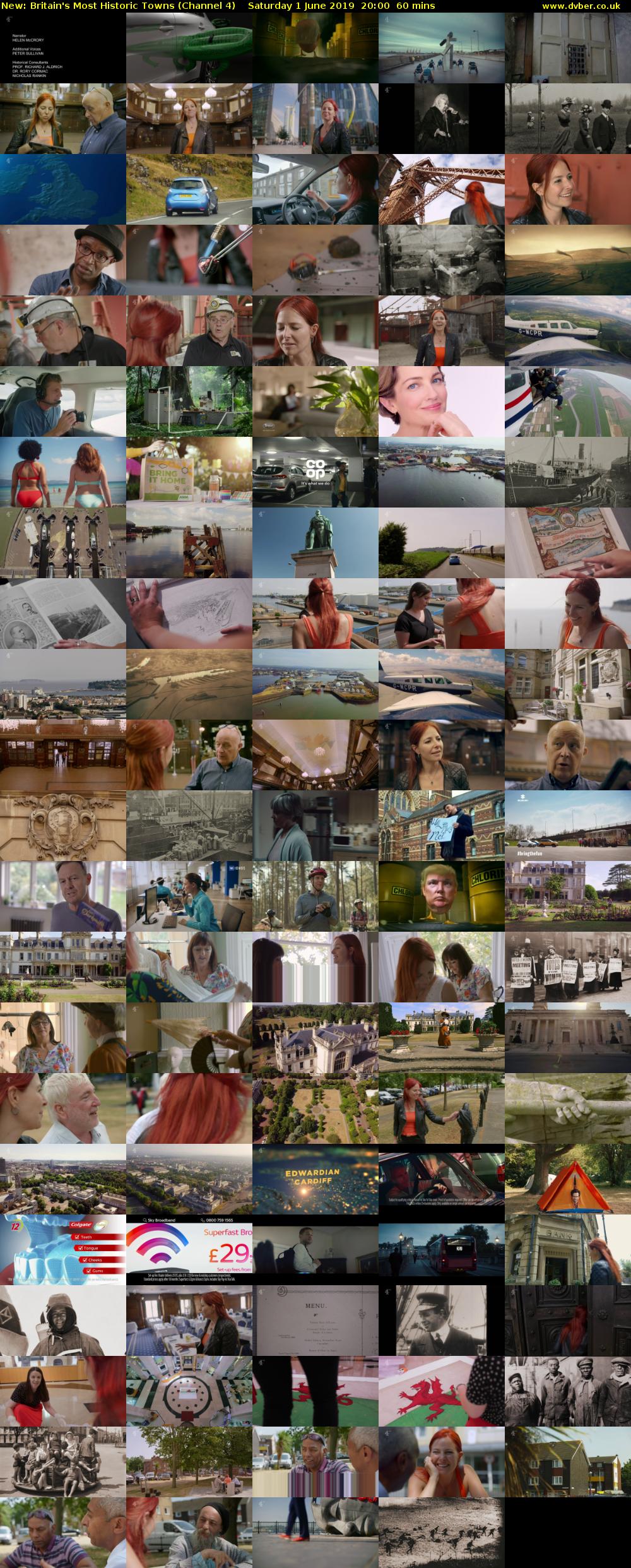 Britain's Most Historic Towns (Channel 4) Saturday 1 June 2019 20:00 - 21:00