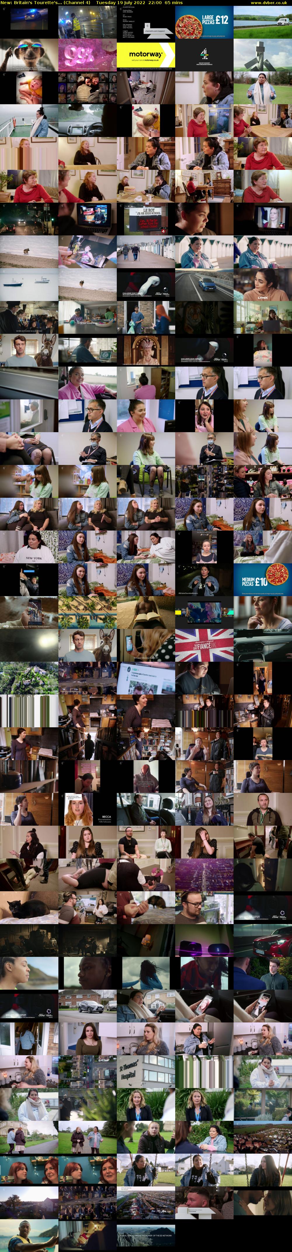 Britain's Tourette's... (Channel 4) Tuesday 19 July 2022 22:00 - 23:05