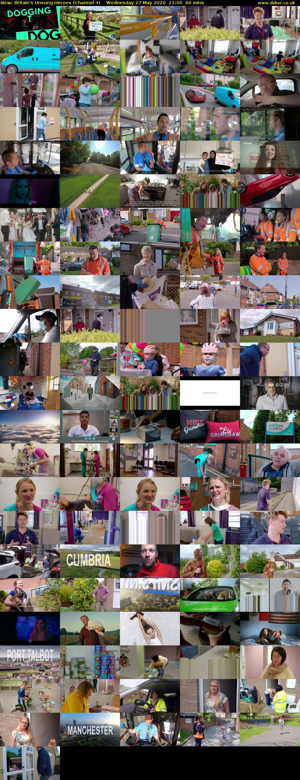 Britain's Unsung Heroes (Channel 4) Wednesday 27 May 2020 21:00 - 22:00