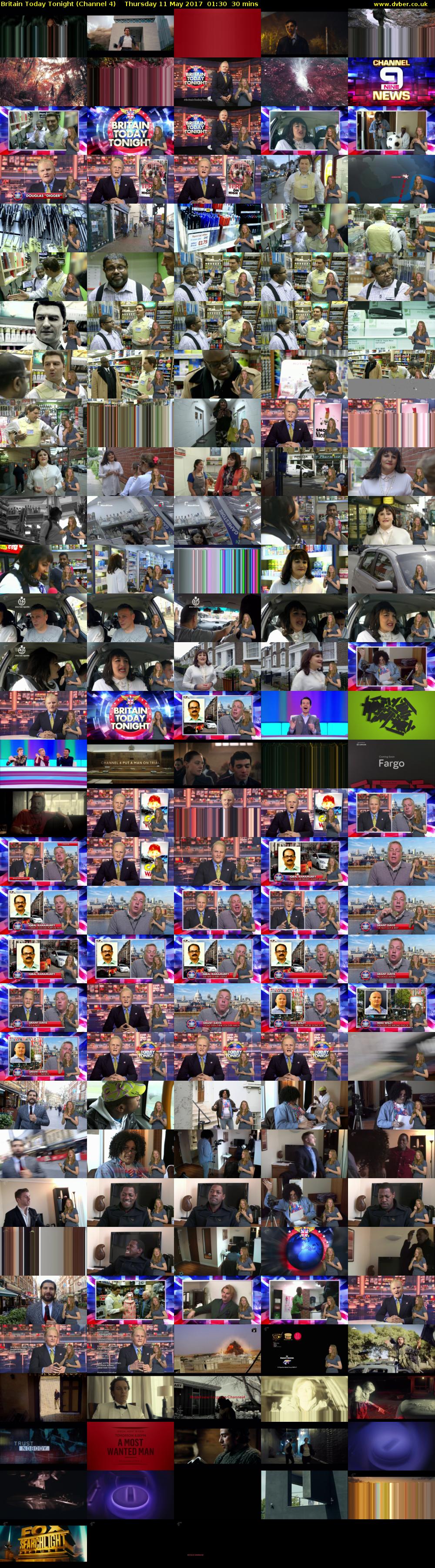 Britain Today Tonight (Channel 4) Thursday 11 May 2017 01:30 - 02:00