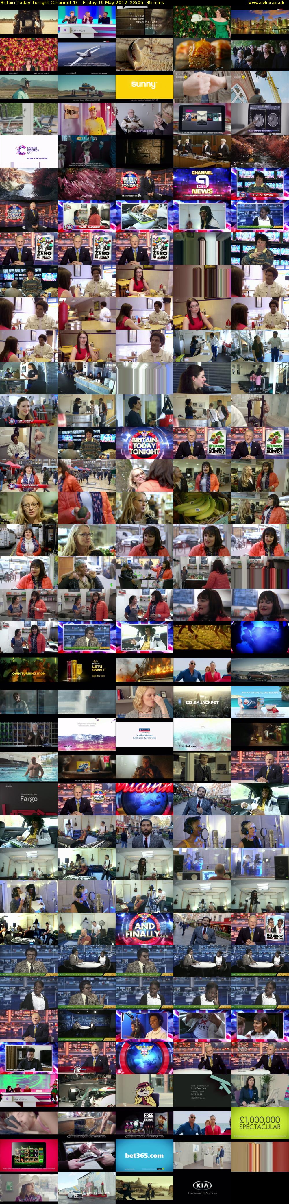 Britain Today Tonight (Channel 4) Friday 19 May 2017 23:05 - 23:40