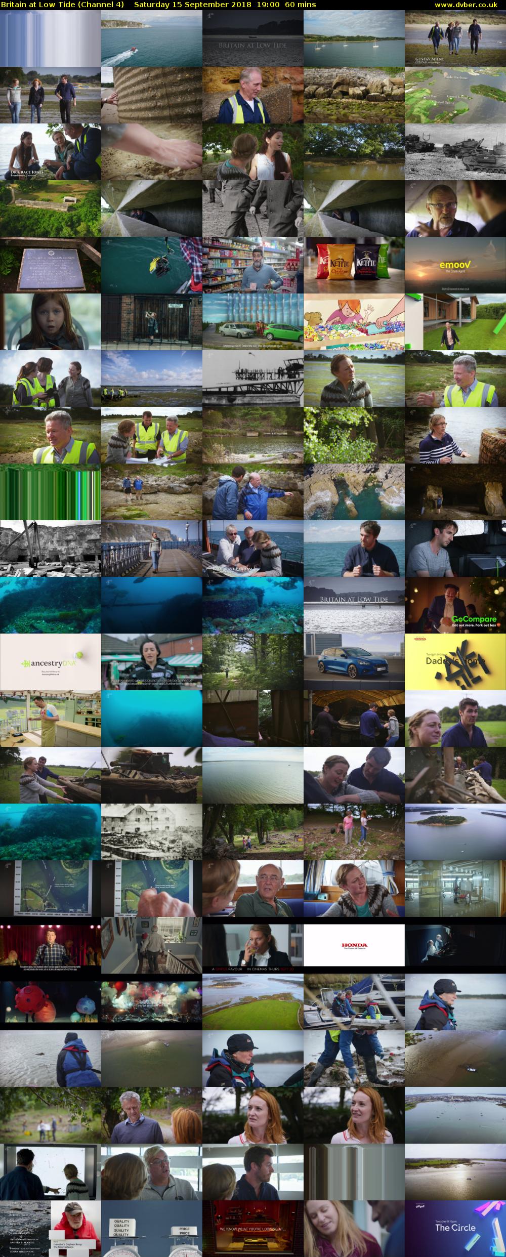 Britain at Low Tide (Channel 4) Saturday 15 September 2018 19:00 - 20:00
