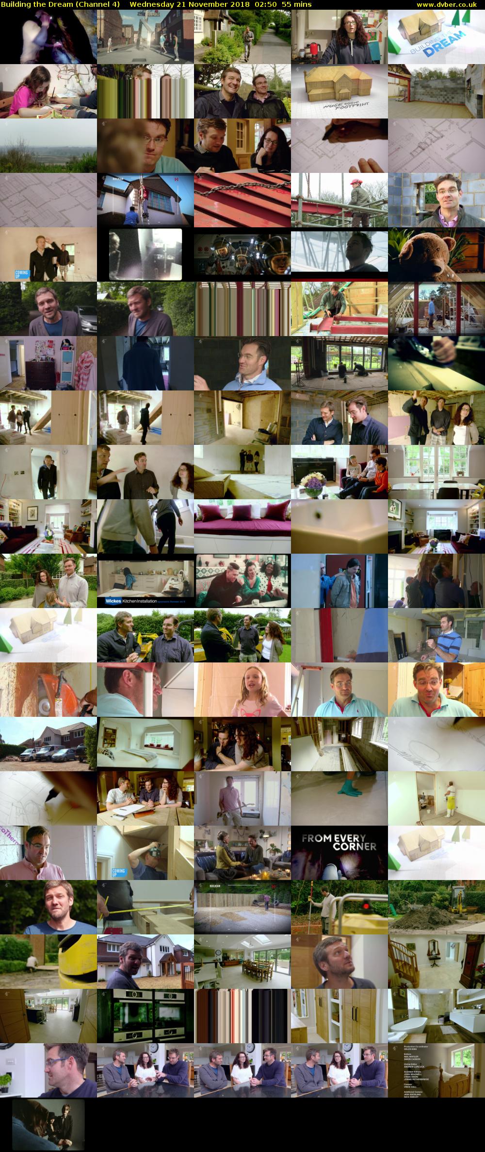 Building the Dream (Channel 4) Wednesday 21 November 2018 02:50 - 03:45