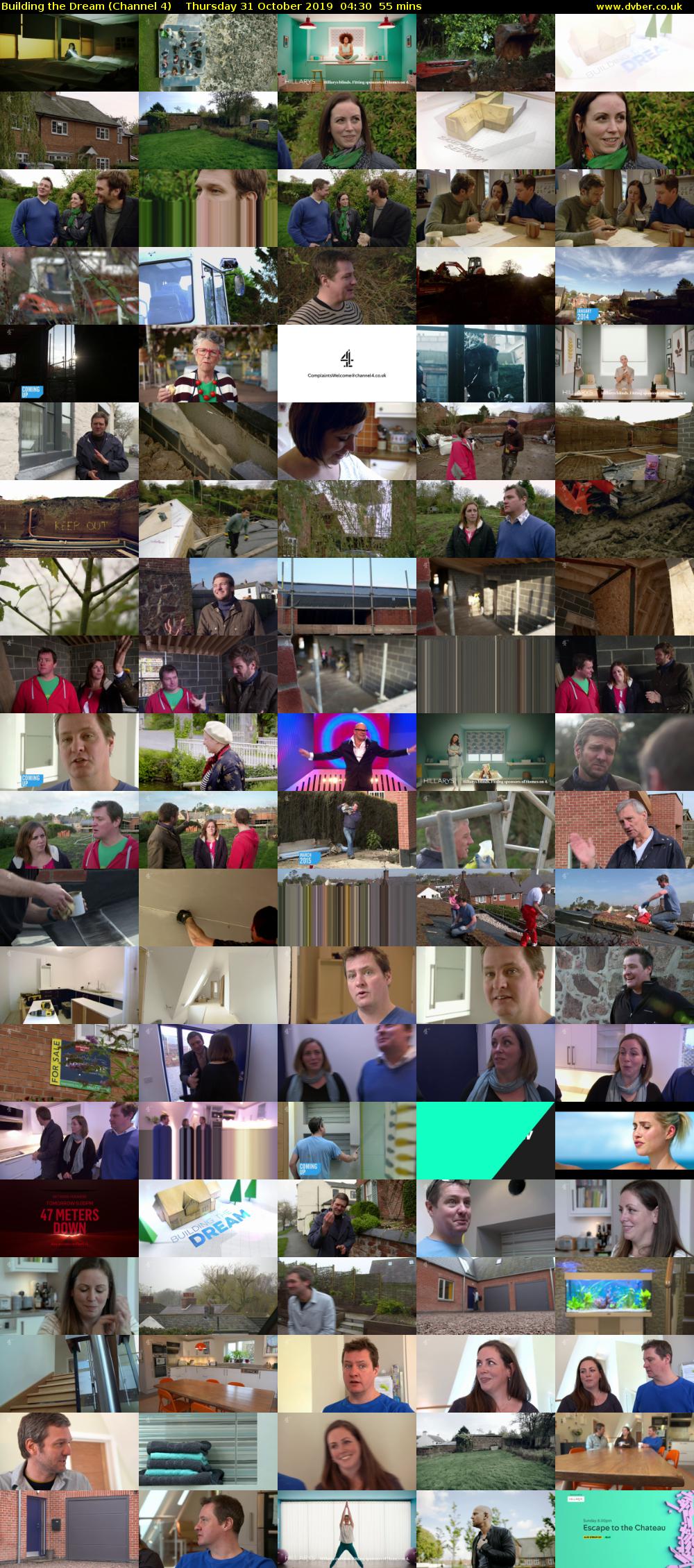 Building the Dream (Channel 4) Thursday 31 October 2019 04:30 - 05:25