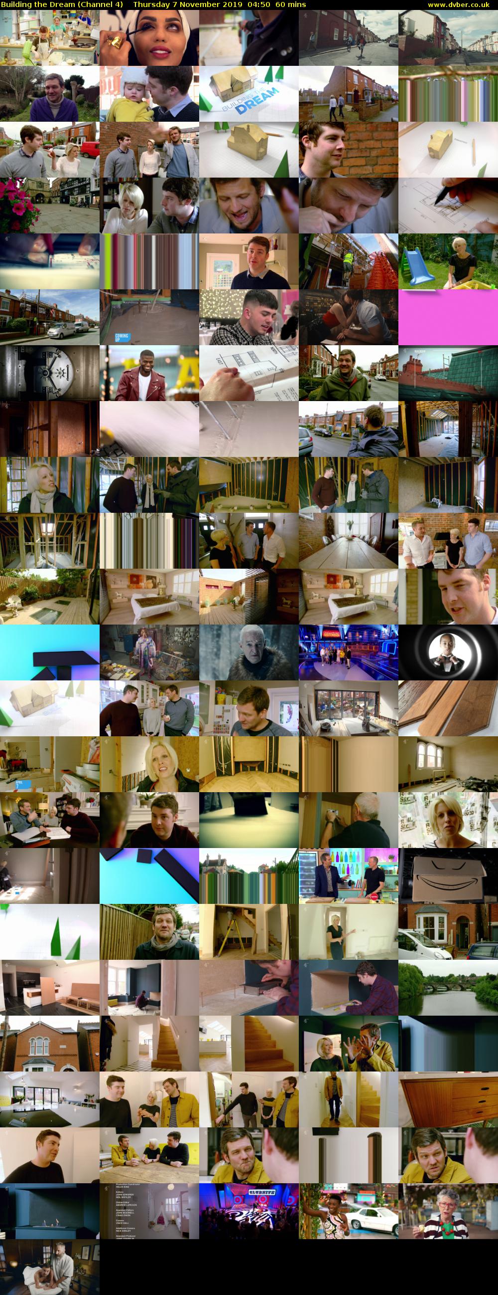 Building the Dream (Channel 4) Thursday 7 November 2019 04:50 - 05:50