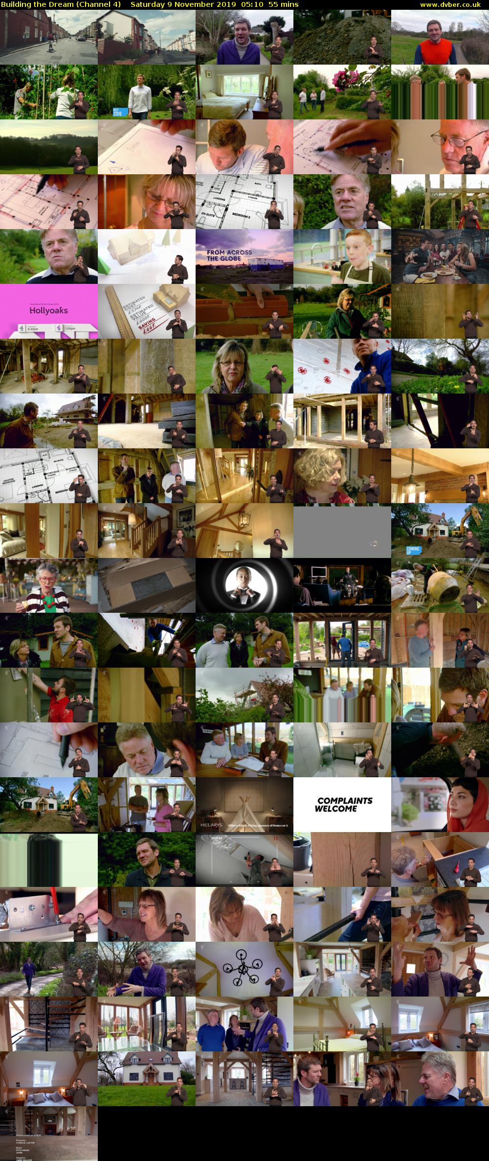 Building the Dream (Channel 4) Saturday 9 November 2019 05:10 - 06:05