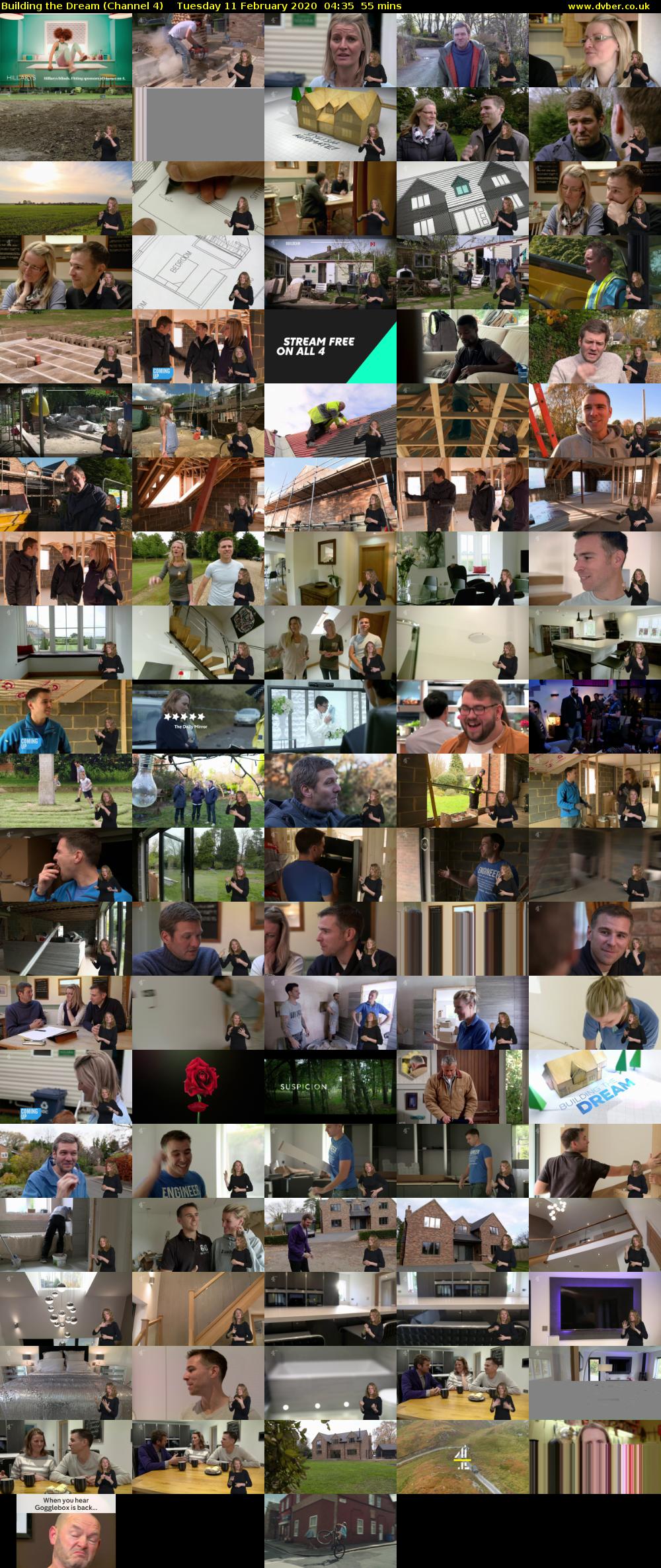 Building the Dream (Channel 4) Tuesday 11 February 2020 04:35 - 05:30