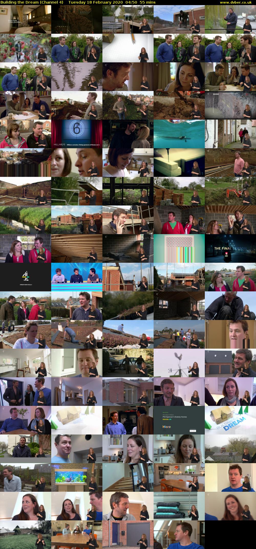 Building the Dream (Channel 4) Tuesday 18 February 2020 04:50 - 05:45
