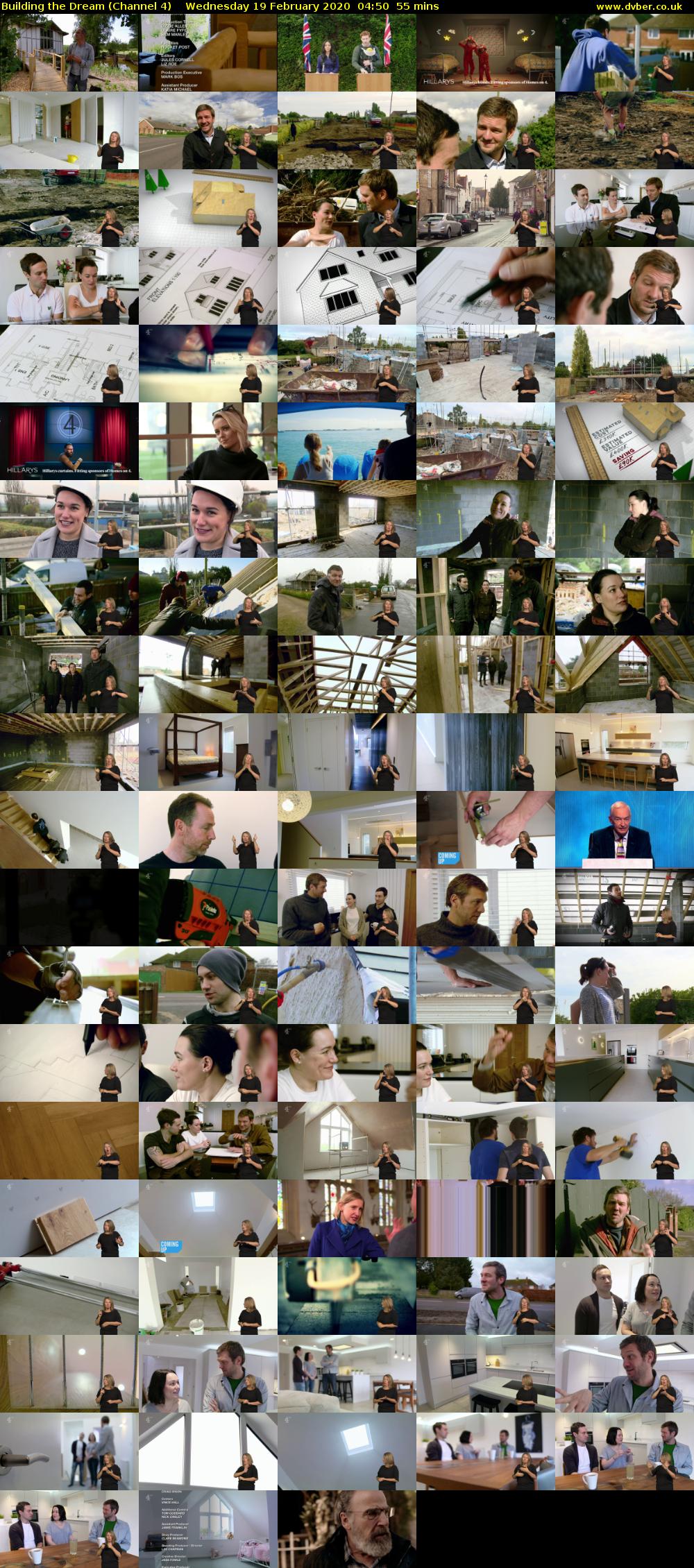 Building the Dream (Channel 4) Wednesday 19 February 2020 04:50 - 05:45
