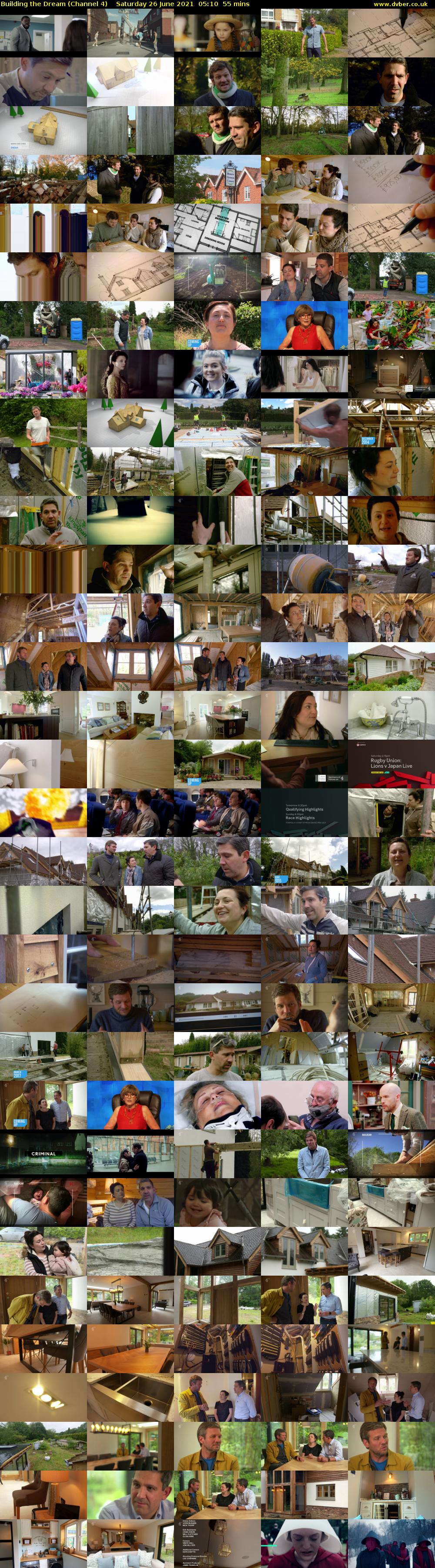 Building the Dream (Channel 4) Saturday 26 June 2021 05:10 - 06:05
