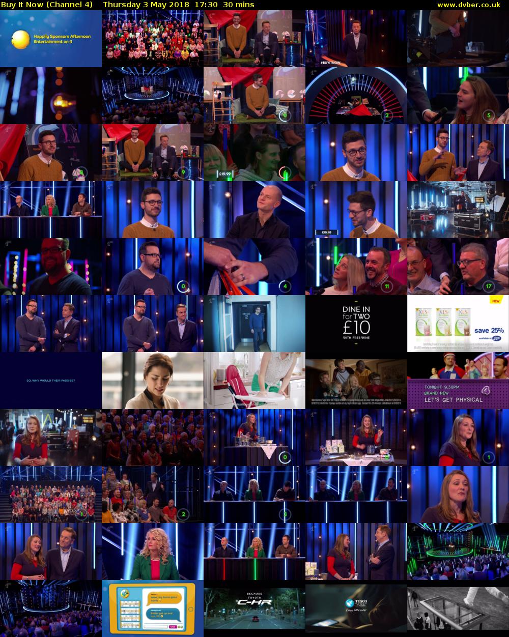 Buy It Now (Channel 4) Thursday 3 May 2018 17:30 - 18:00
