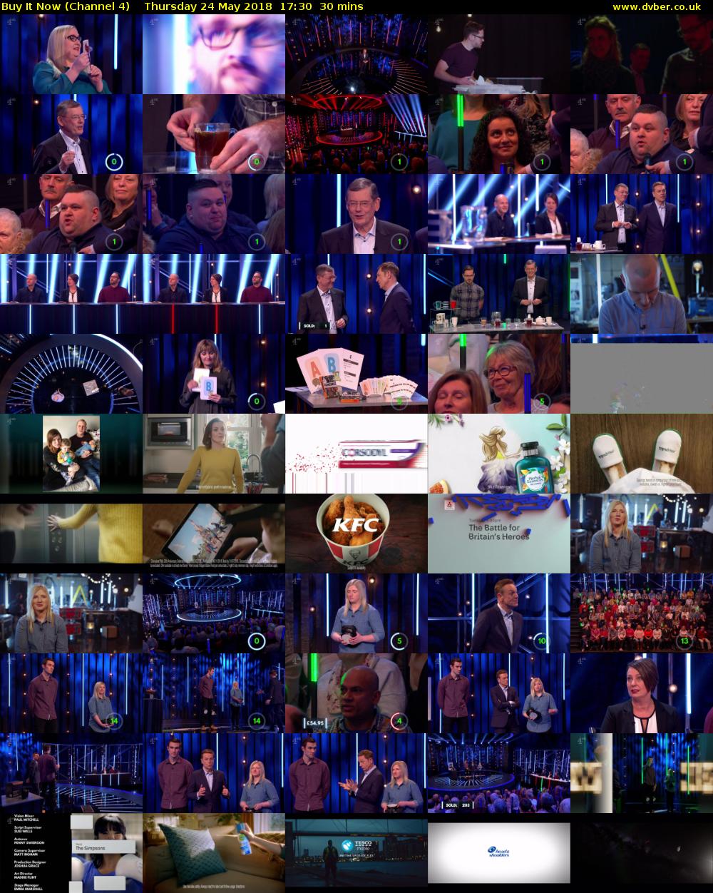 Buy It Now (Channel 4) Thursday 24 May 2018 17:30 - 18:00