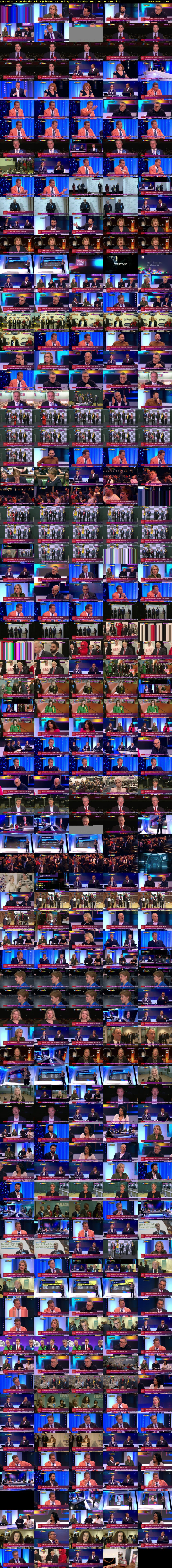C4's Alternative Election Night (Channel 4) Friday 13 December 2019 02:00 - 06:00