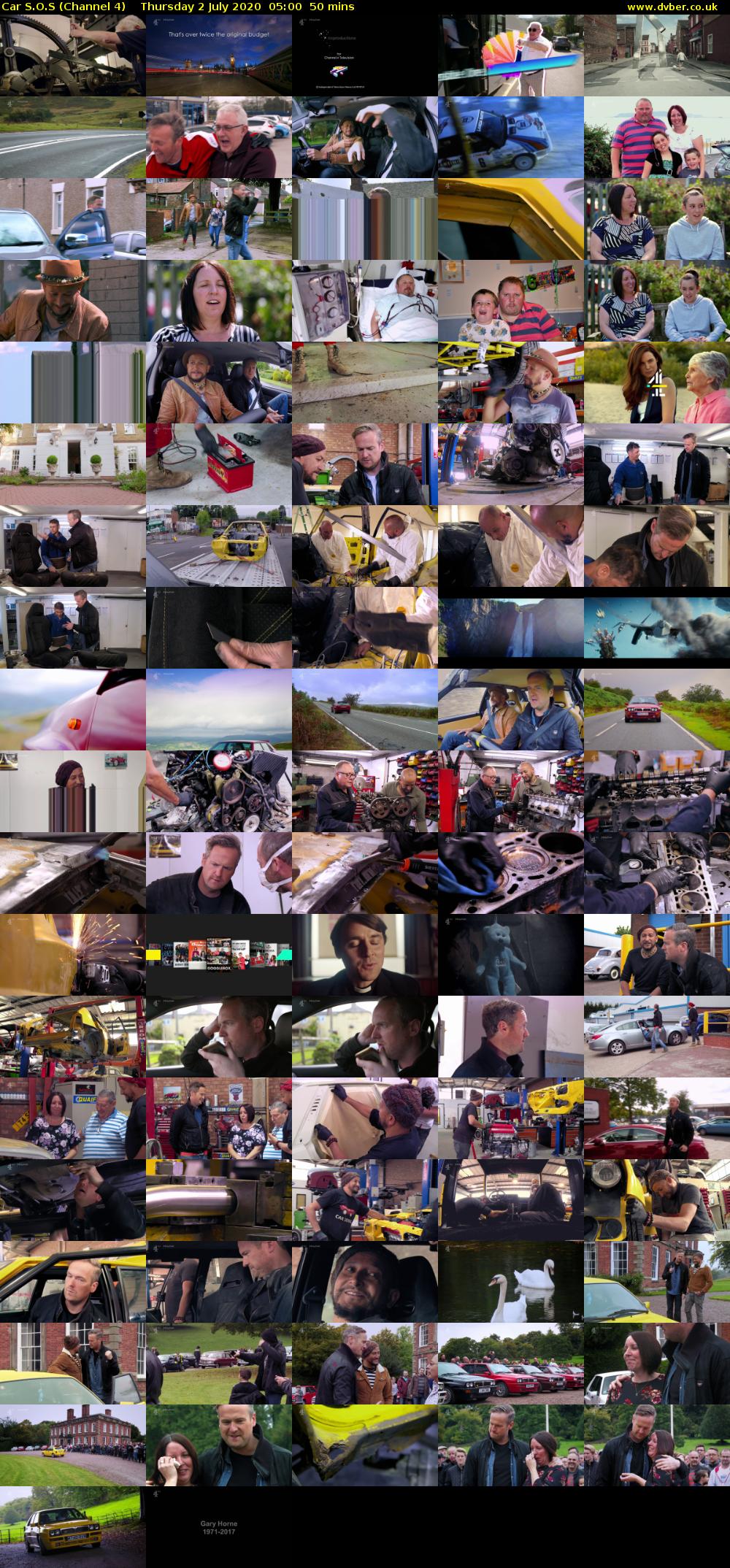 Car S.O.S (Channel 4) Thursday 2 July 2020 05:00 - 05:50