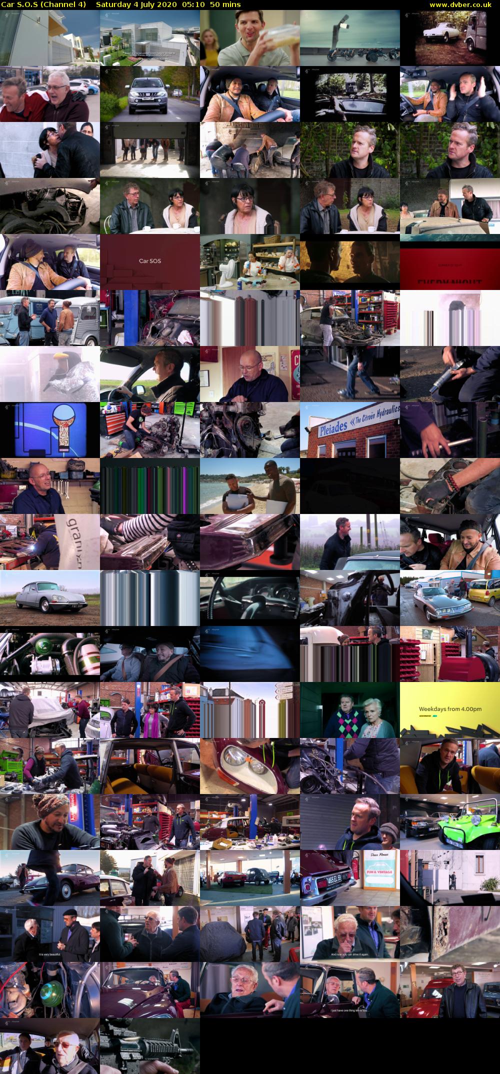 Car S.O.S (Channel 4) Saturday 4 July 2020 05:10 - 06:00