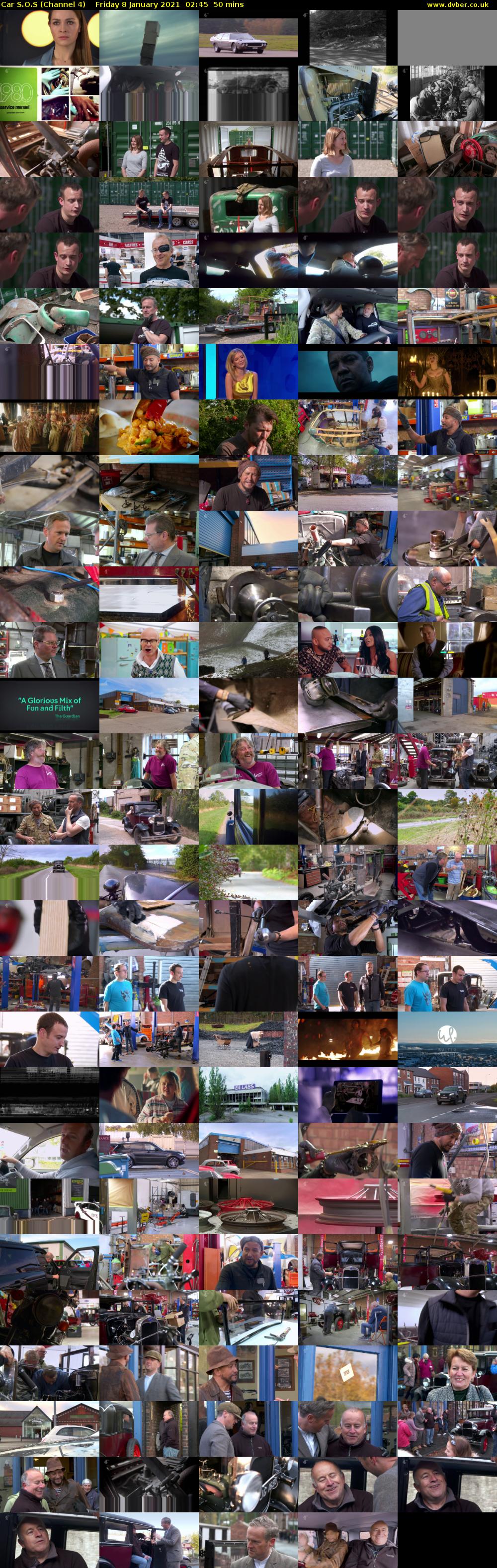 Car S.O.S (Channel 4) Friday 8 January 2021 02:45 - 03:35
