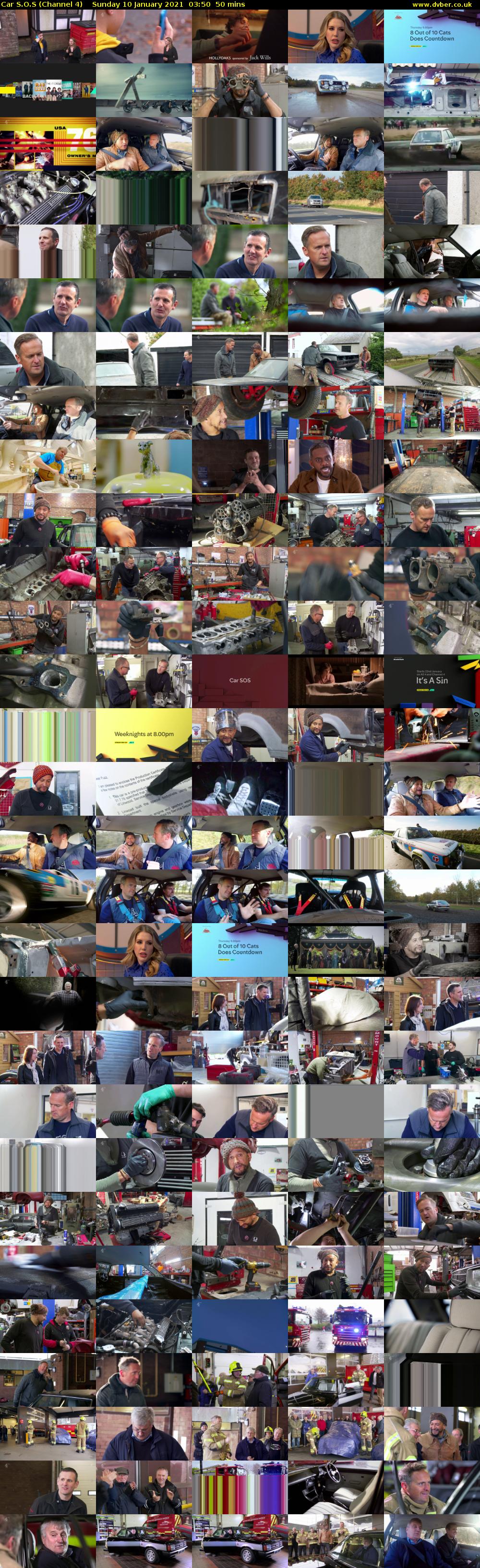Car S.O.S (Channel 4) Sunday 10 January 2021 03:50 - 04:40