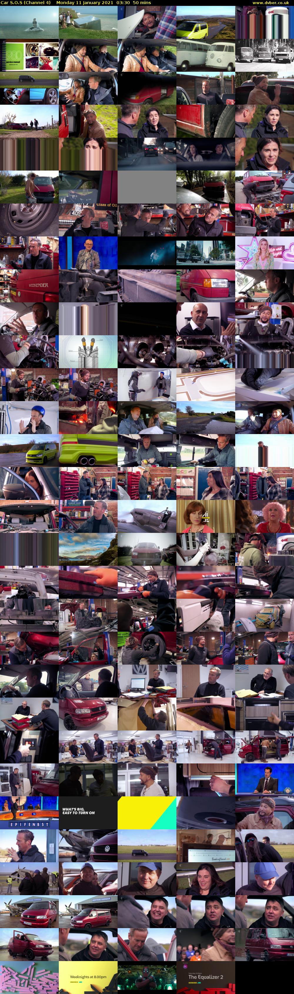 Car S.O.S (Channel 4) Monday 11 January 2021 03:30 - 04:20