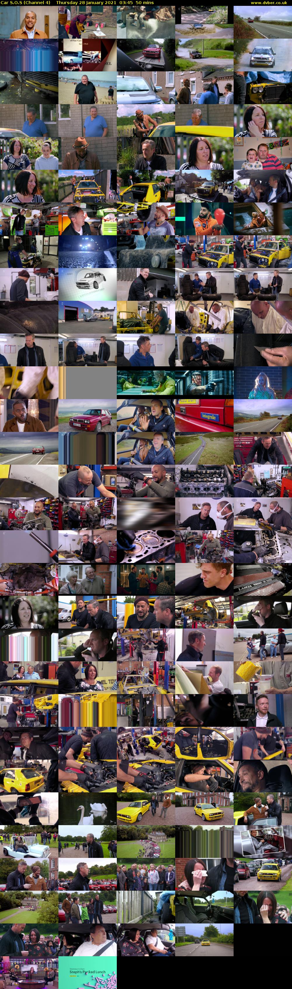 Car S.O.S (Channel 4) Thursday 28 January 2021 03:45 - 04:35