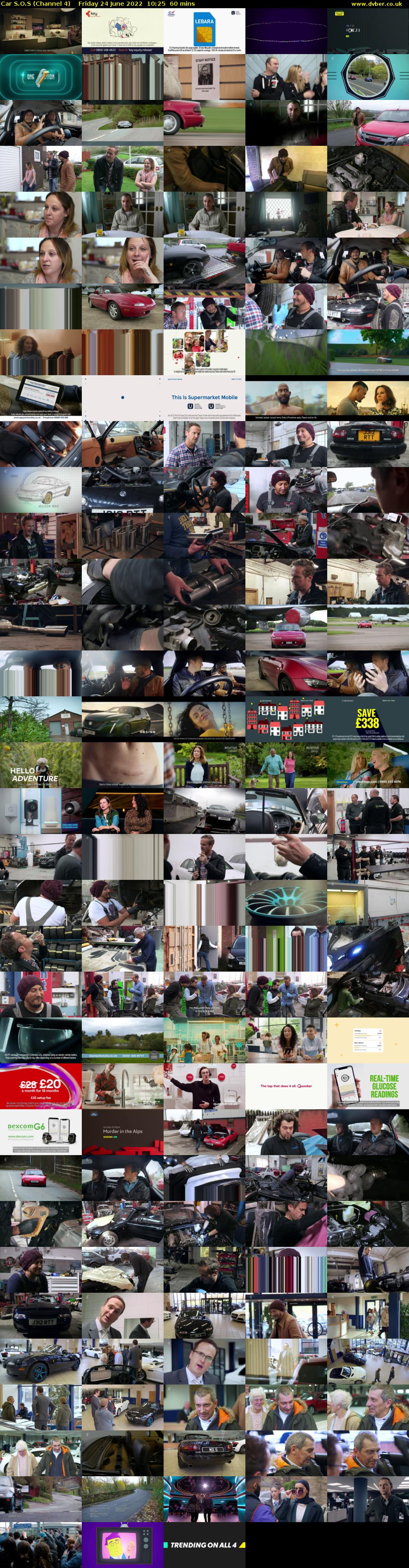 Car S.O.S (Channel 4) Friday 24 June 2022 10:25 - 11:25