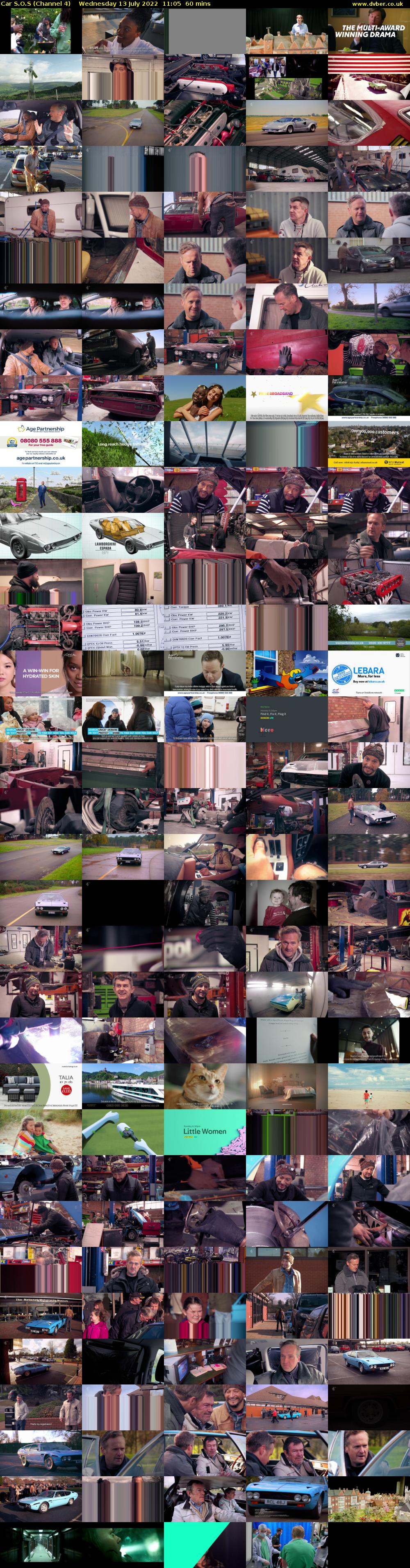 Car S.O.S (Channel 4) Wednesday 13 July 2022 11:05 - 12:05
