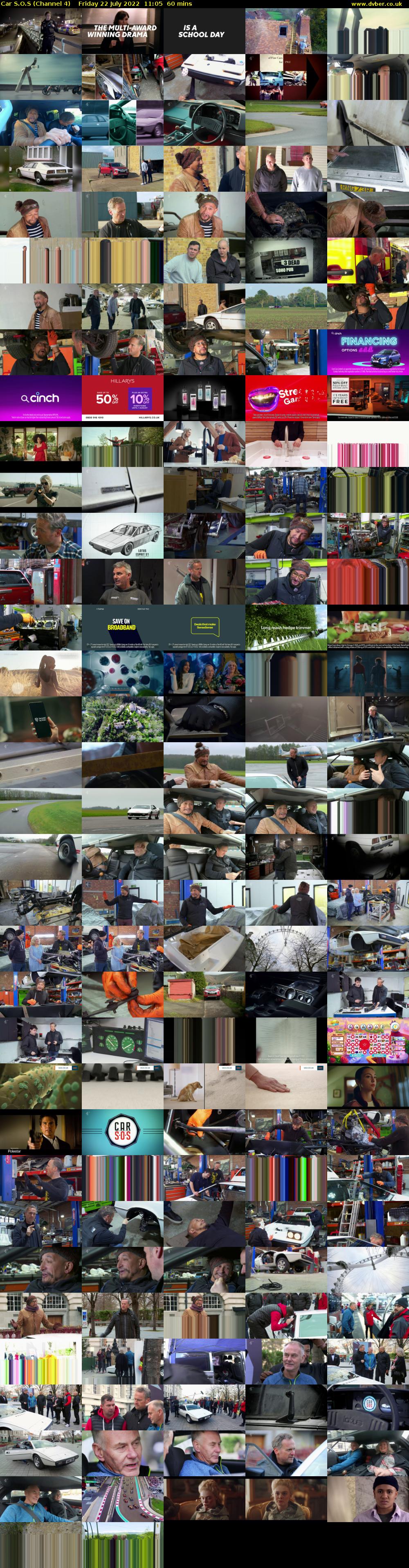 Car S.O.S (Channel 4) Friday 22 July 2022 11:05 - 12:05