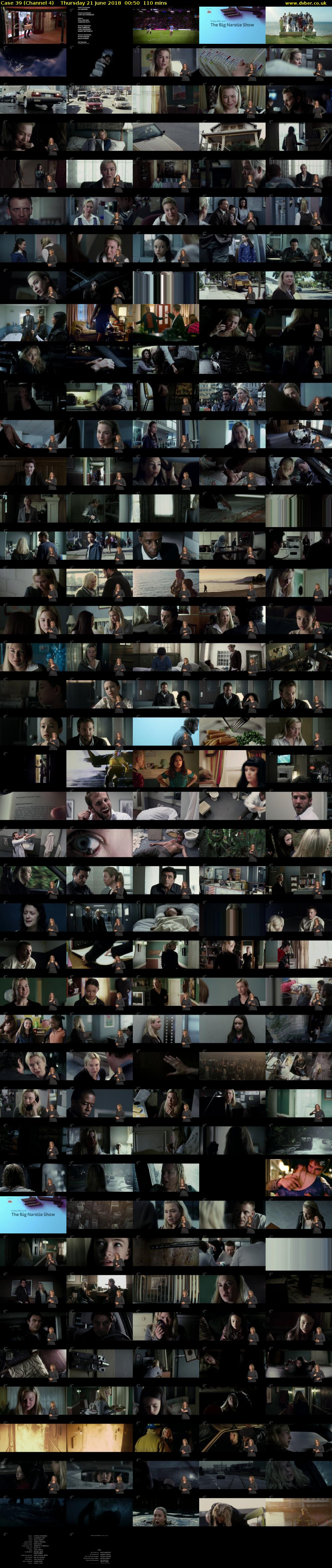 Case 39 (Channel 4) Thursday 21 June 2018 00:50 - 02:40