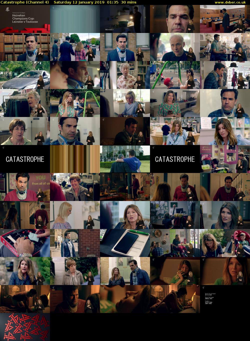 Catastrophe (Channel 4) Saturday 12 January 2019 01:35 - 02:05