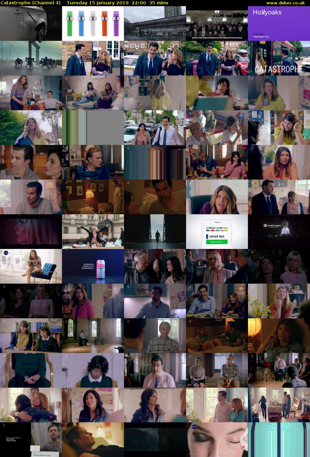 Catastrophe (Channel 4) Tuesday 15 January 2019 22:00 - 22:35