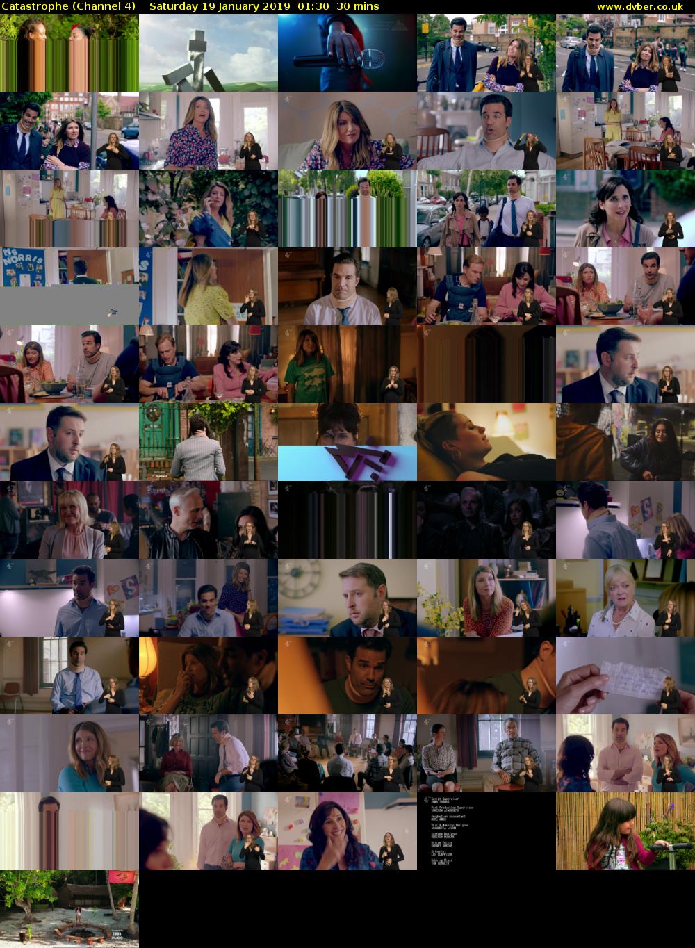 Catastrophe (Channel 4) Saturday 19 January 2019 01:30 - 02:00