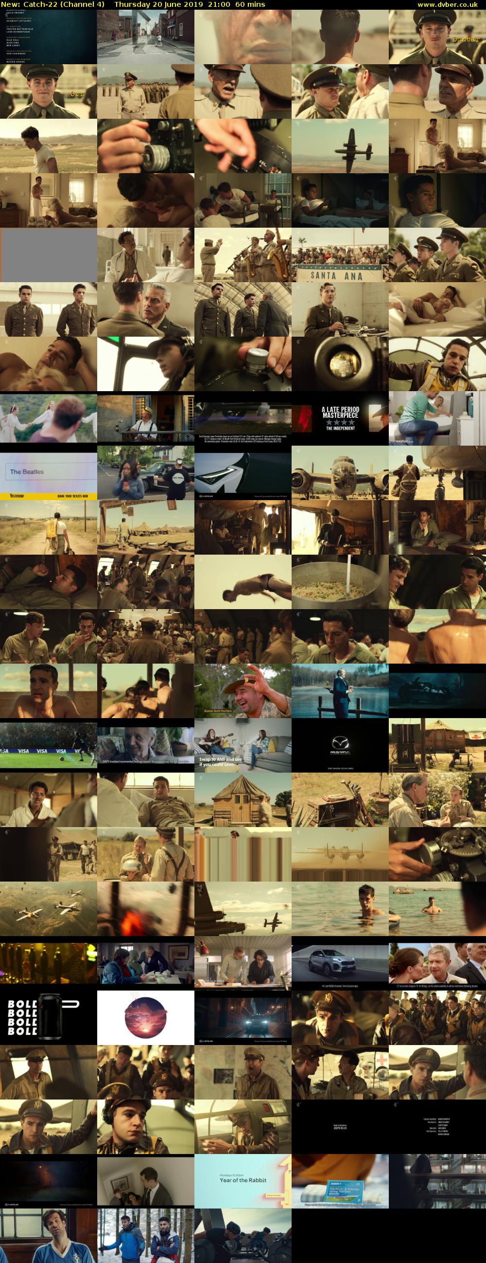 Catch-22 (Channel 4) Thursday 20 June 2019 21:00 - 22:00