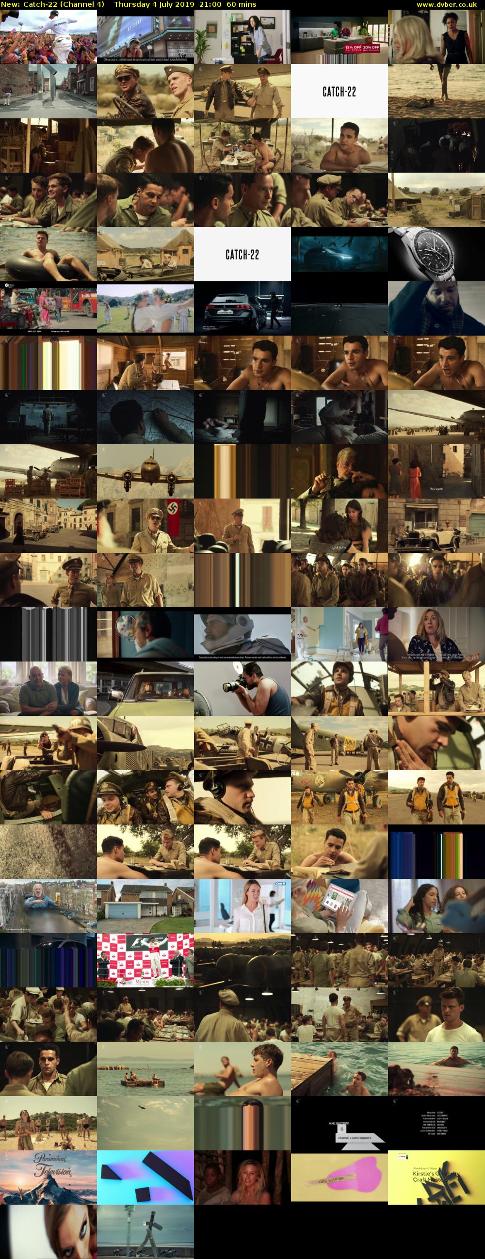 Catch-22 (Channel 4) Thursday 4 July 2019 21:00 - 22:00