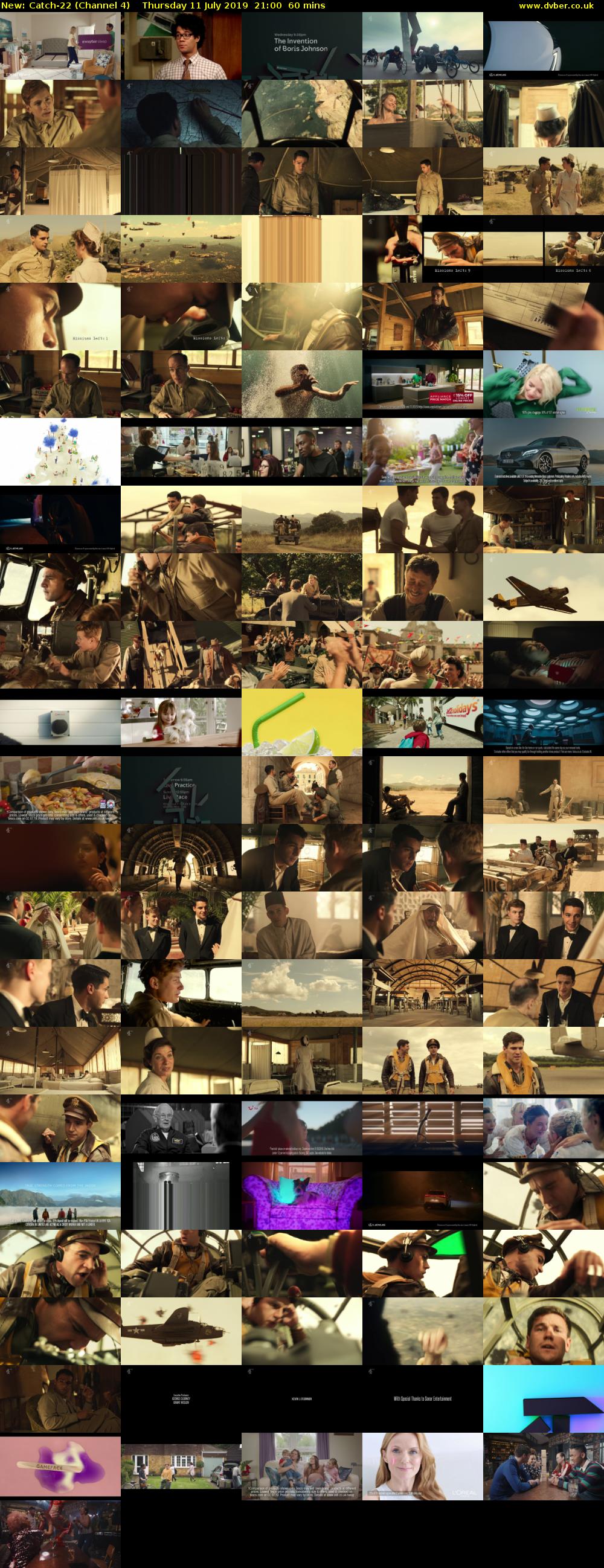 Catch-22 (Channel 4) Thursday 11 July 2019 21:00 - 22:00