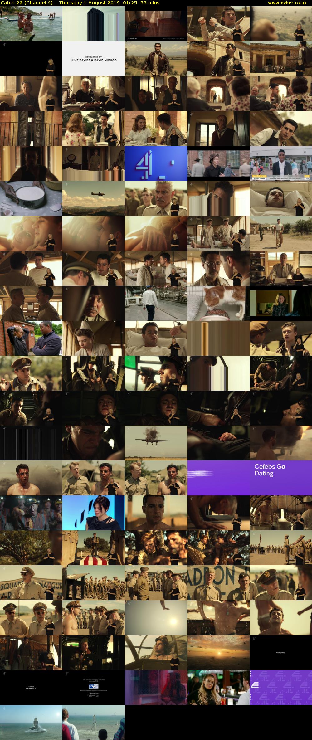 Catch-22 (Channel 4) Thursday 1 August 2019 01:25 - 02:20