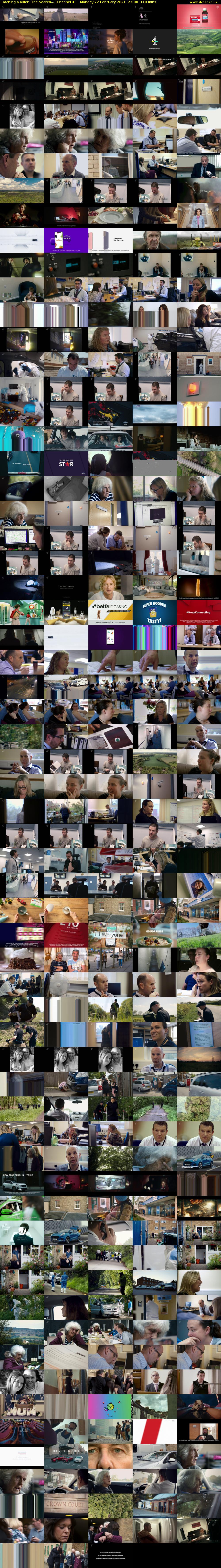 Catching a Killer: The Search... (Channel 4) Monday 22 February 2021 22:00 - 23:50