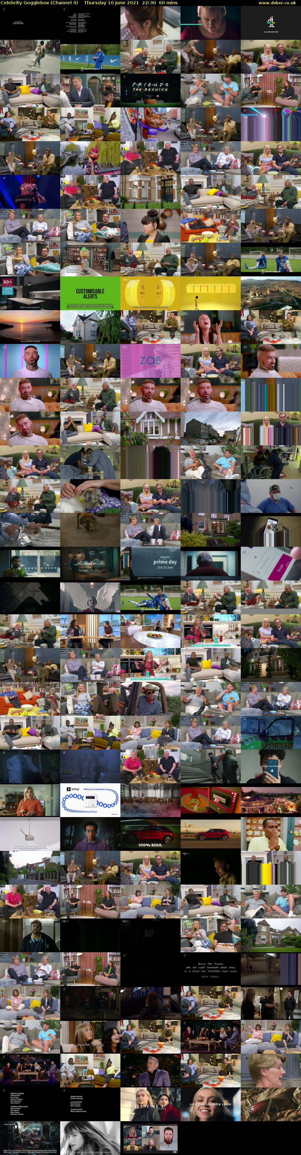 Celebrity Gogglebox (Channel 4) Thursday 10 June 2021 22:30 - 23:30