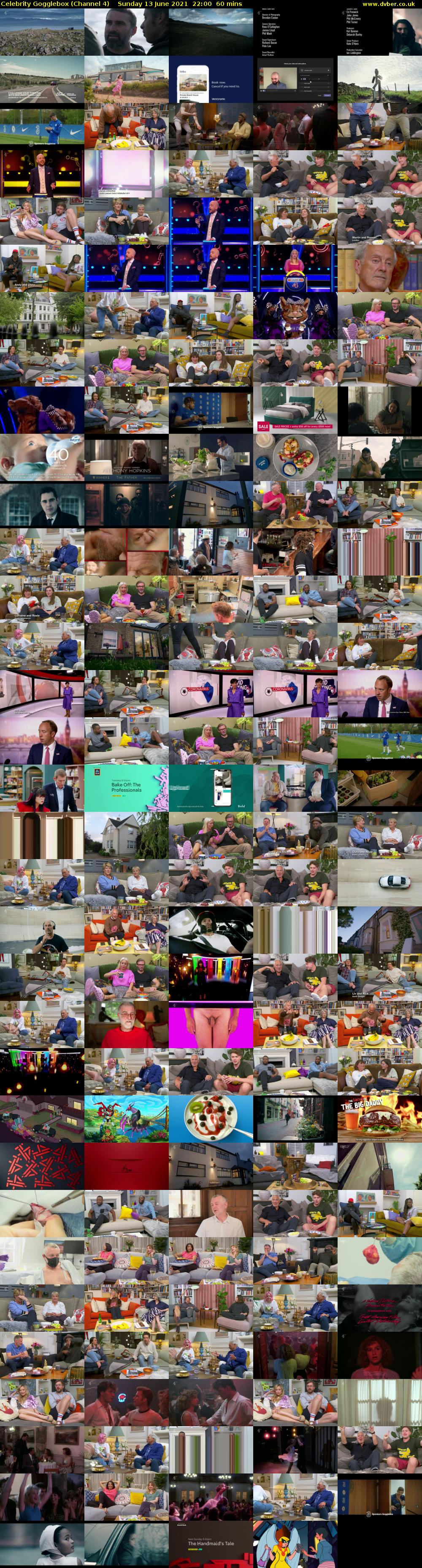 Celebrity Gogglebox (Channel 4) Sunday 13 June 2021 22:00 - 23:00