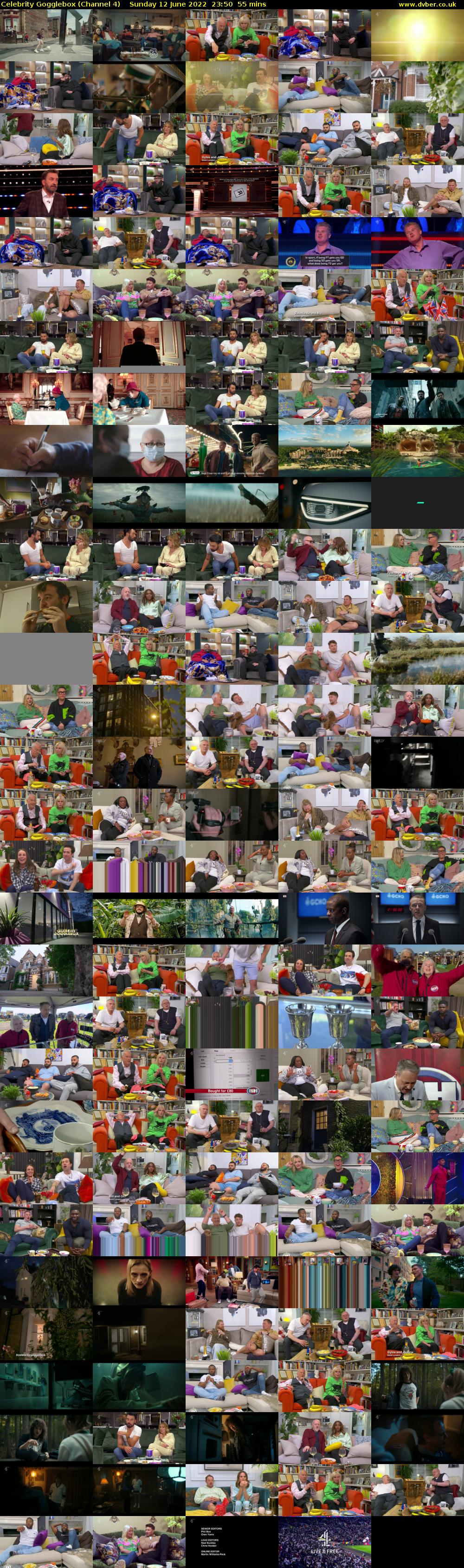 Celebrity Gogglebox (Channel 4) Sunday 12 June 2022 23:50 - 00:45