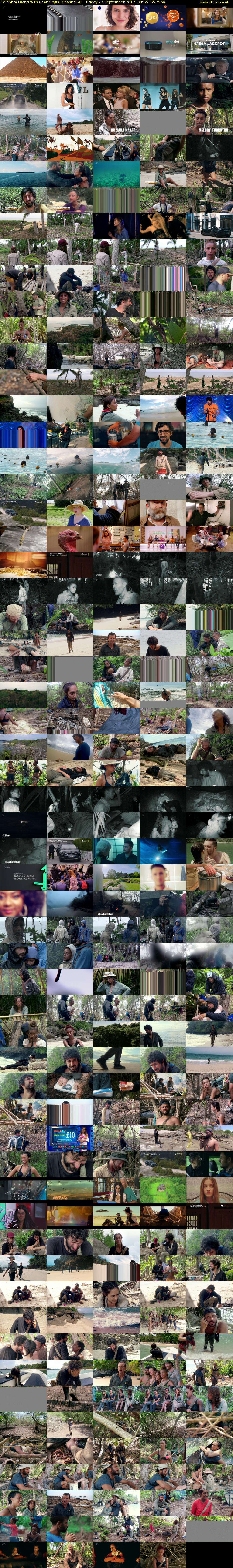 Celebrity Island with Bear Grylls (Channel 4) Friday 22 September 2017 00:55 - 01:50