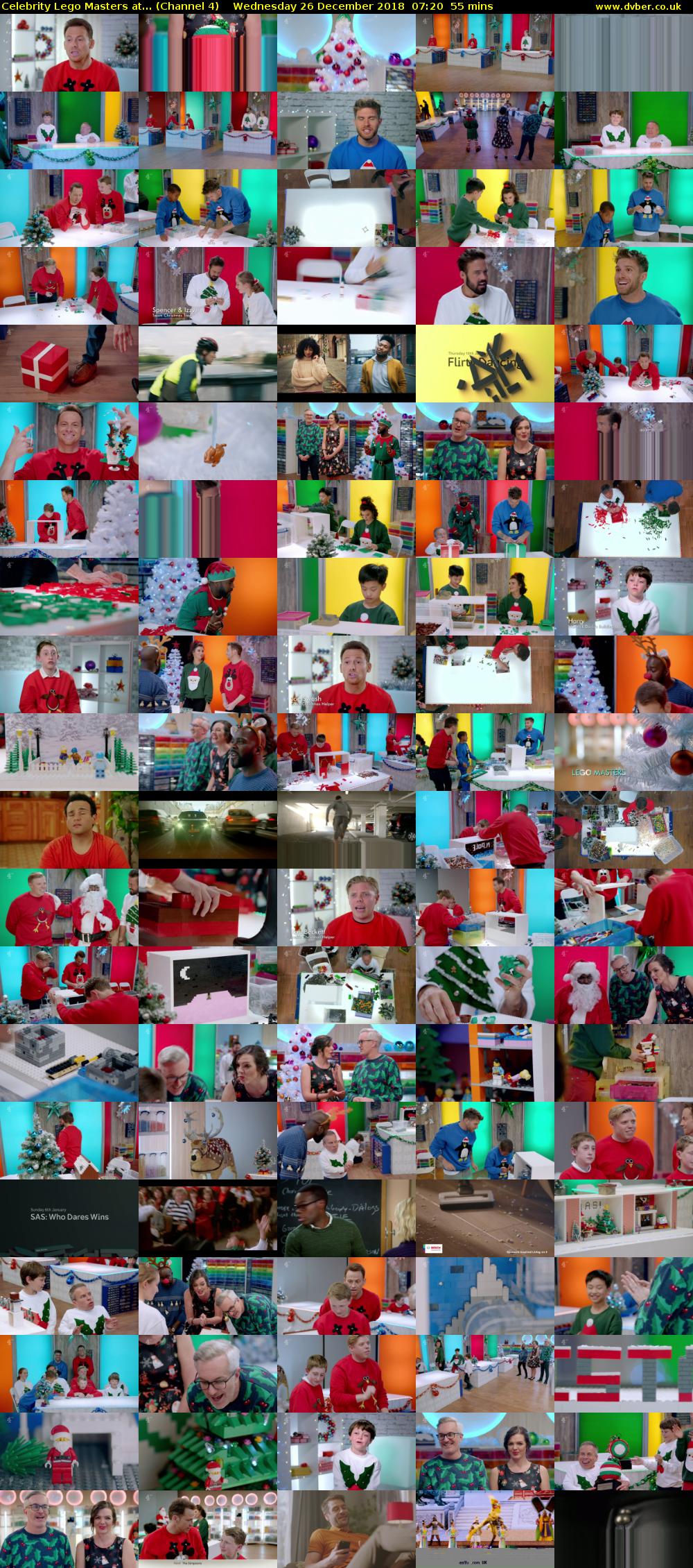 Celebrity Lego Masters at... (Channel 4) Wednesday 26 December 2018 07:20 - 08:15
