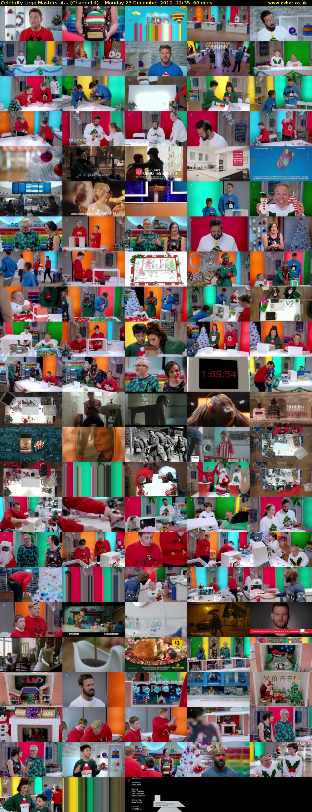 Celebrity Lego Masters at... (Channel 4) Monday 23 December 2019 12:35 - 13:35