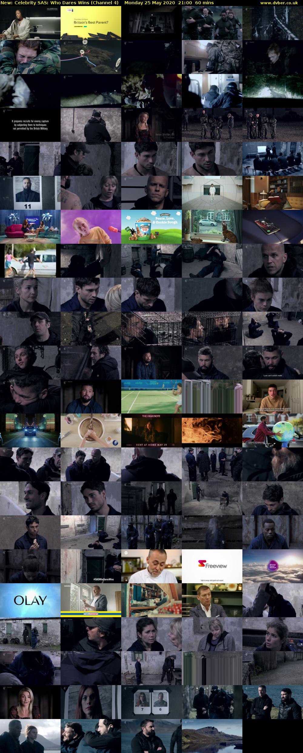 Celebrity SAS: Who Dares Wins (Channel 4) Monday 25 May 2020 21:00 - 22:00