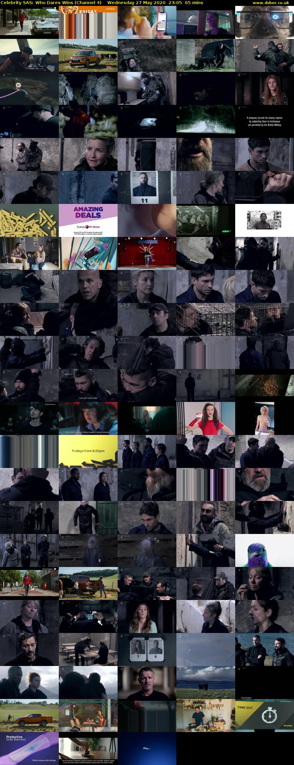 Celebrity SAS: Who Dares Wins (Channel 4) Wednesday 27 May 2020 23:05 - 00:10