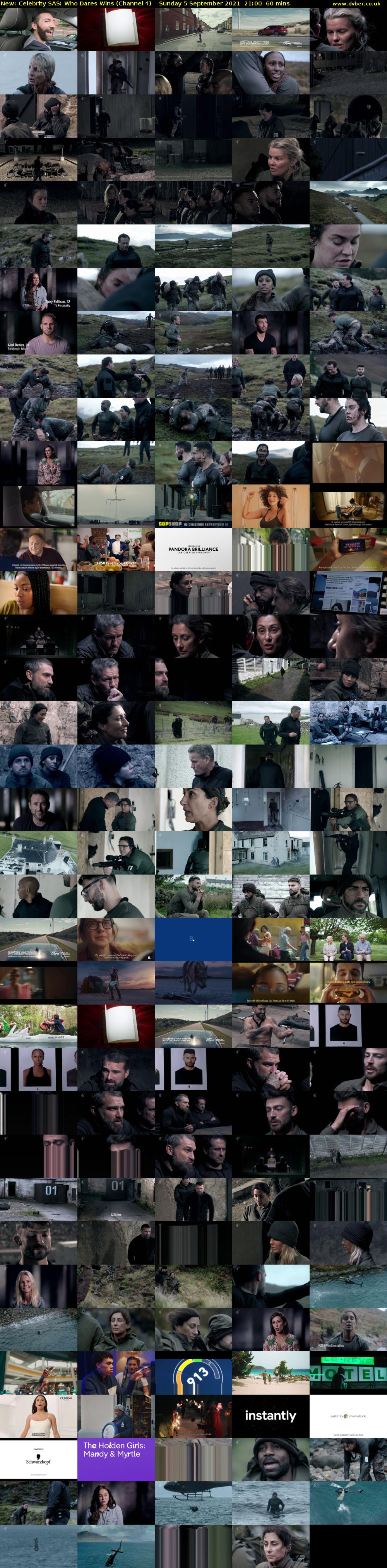 Celebrity SAS: Who Dares Wins (Channel 4) Sunday 5 September 2021 21:00 - 22:00