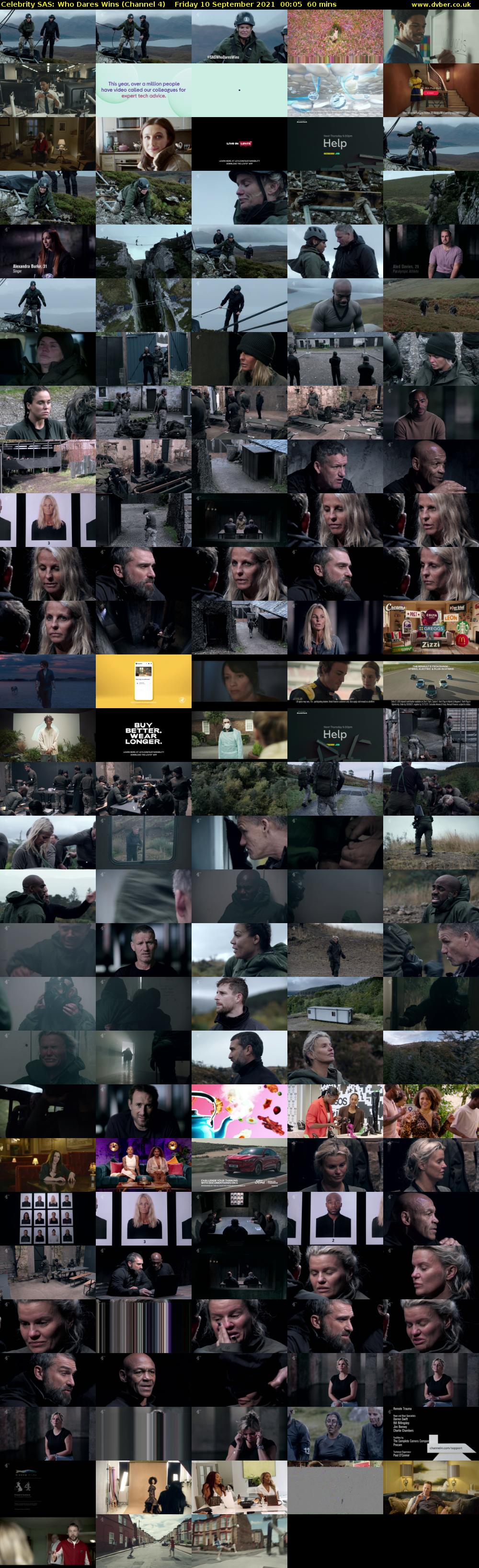 Celebrity SAS: Who Dares Wins (Channel 4) Friday 10 September 2021 00:05 - 01:05