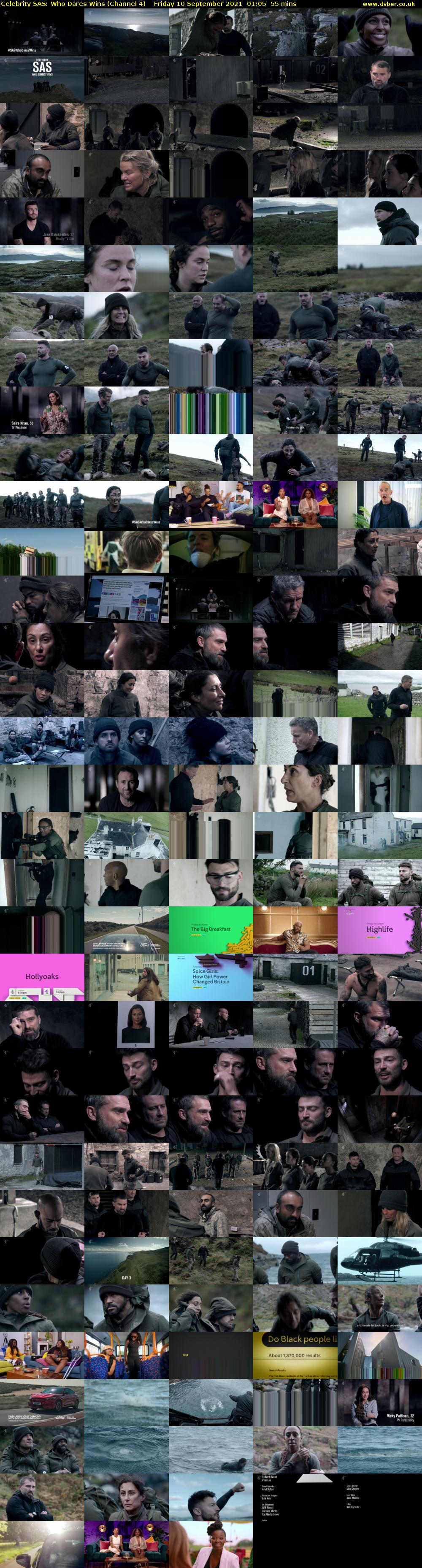 Celebrity SAS: Who Dares Wins (Channel 4) Friday 10 September 2021 01:05 - 02:00