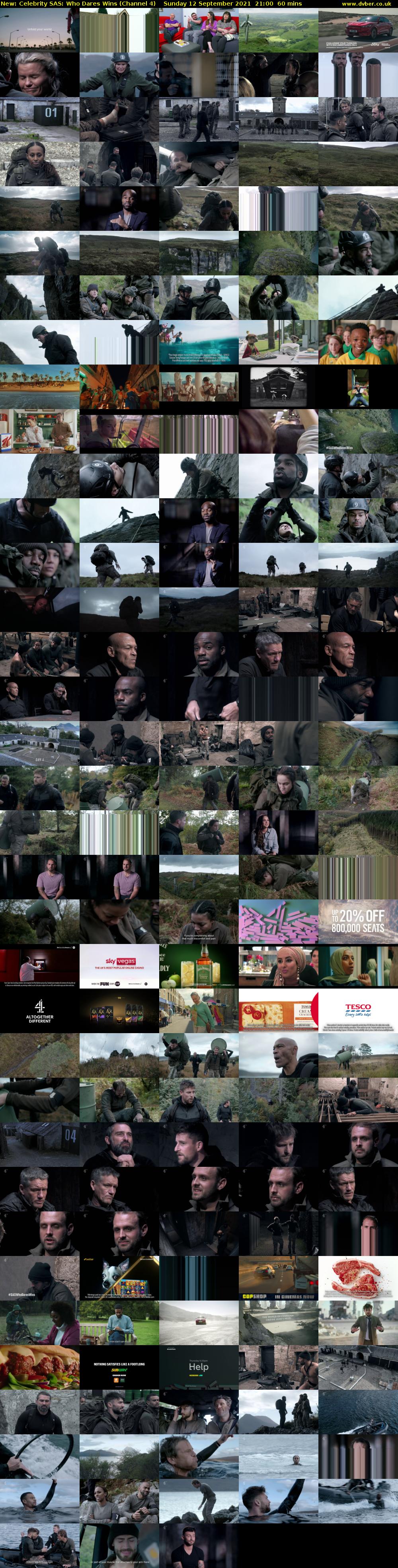 Celebrity SAS: Who Dares Wins (Channel 4) Sunday 12 September 2021 21:00 - 22:00