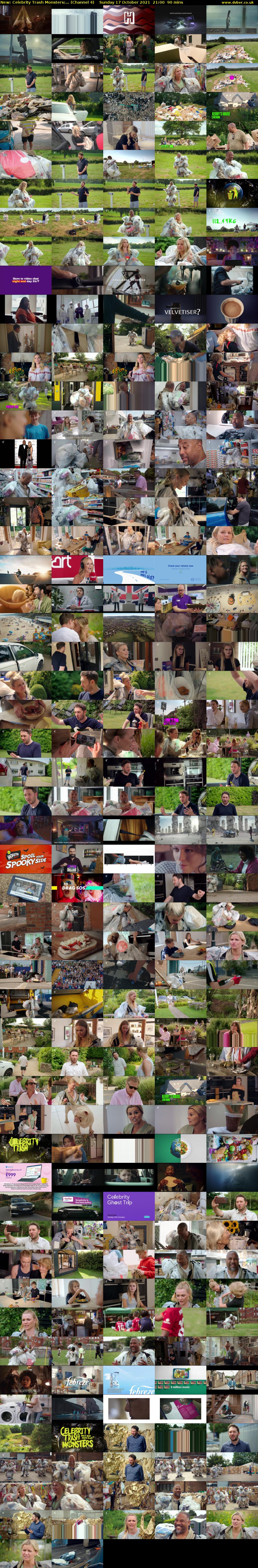 Celebrity Trash Monsters:... (Channel 4) Sunday 17 October 2021 21:00 - 22:30