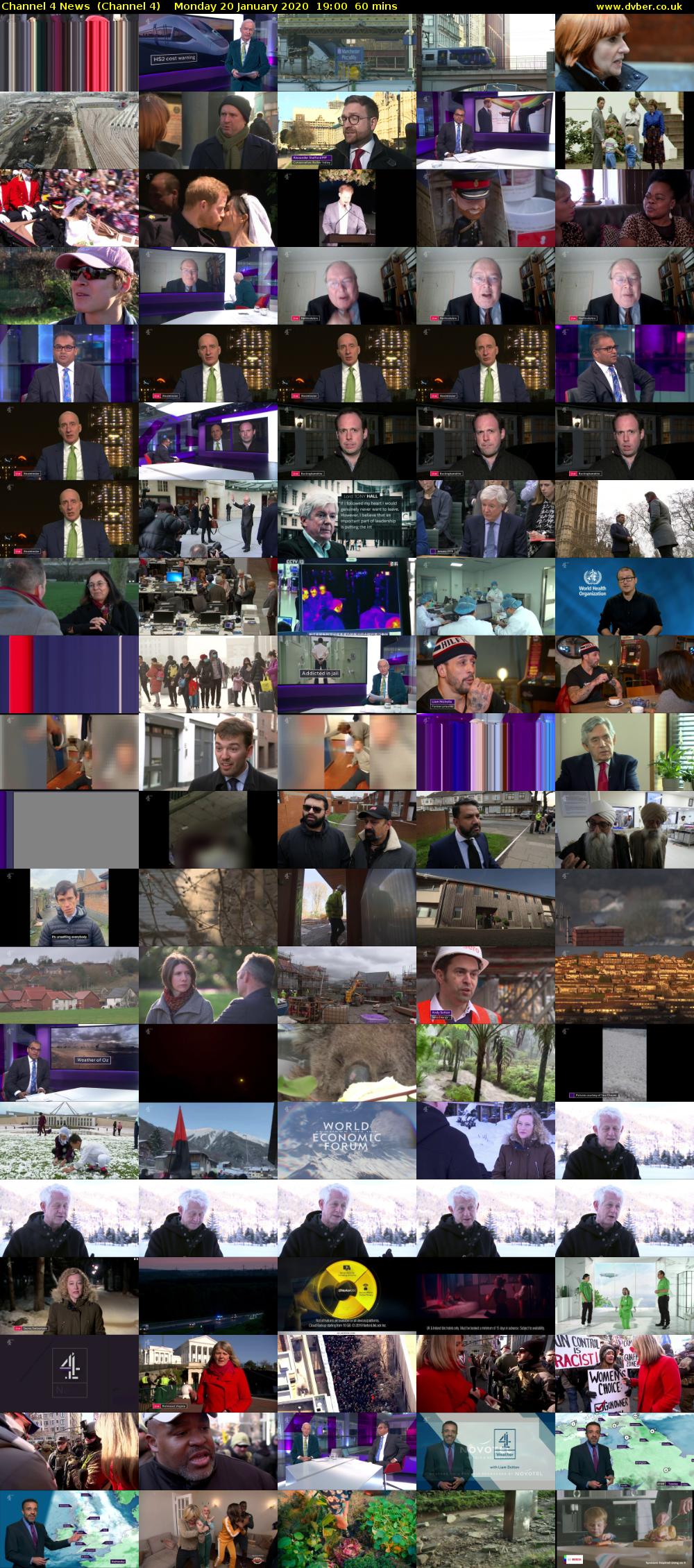 Channel 4 News  (Channel 4) Monday 20 January 2020 19:00 - 20:00