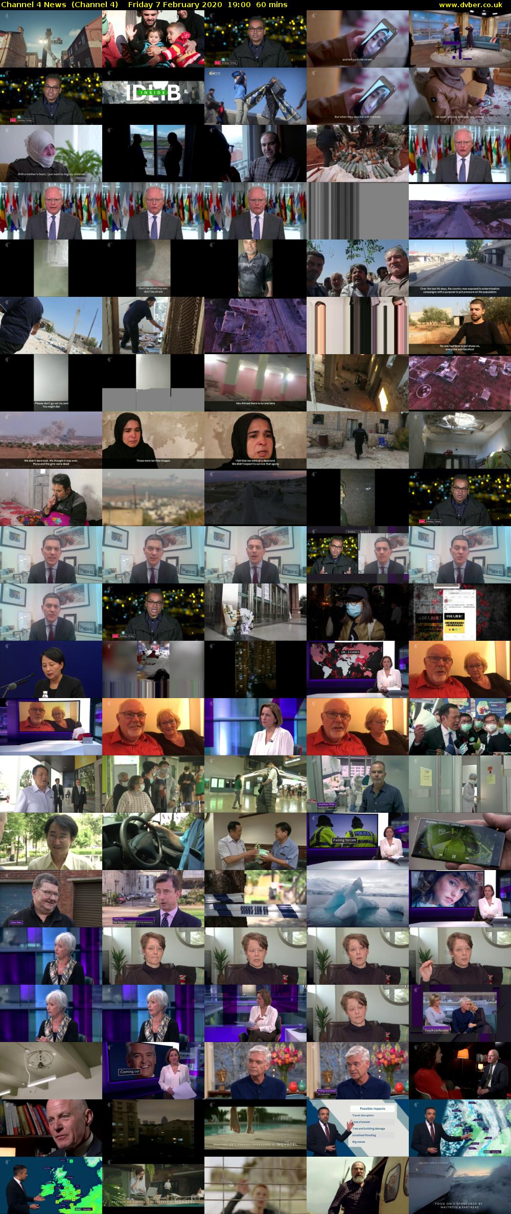 Channel 4 News  (Channel 4) Friday 7 February 2020 19:00 - 20:00
